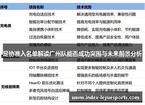 足协准入名单解读广州队能否成功突围与未来前景分析 足协准入名单解读广州队能否成功突围与未来前景分析